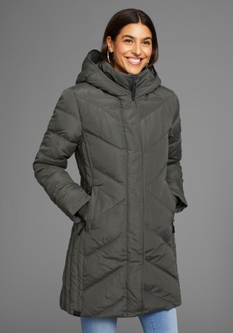 KangaROOS Winter Coat in Grey: front