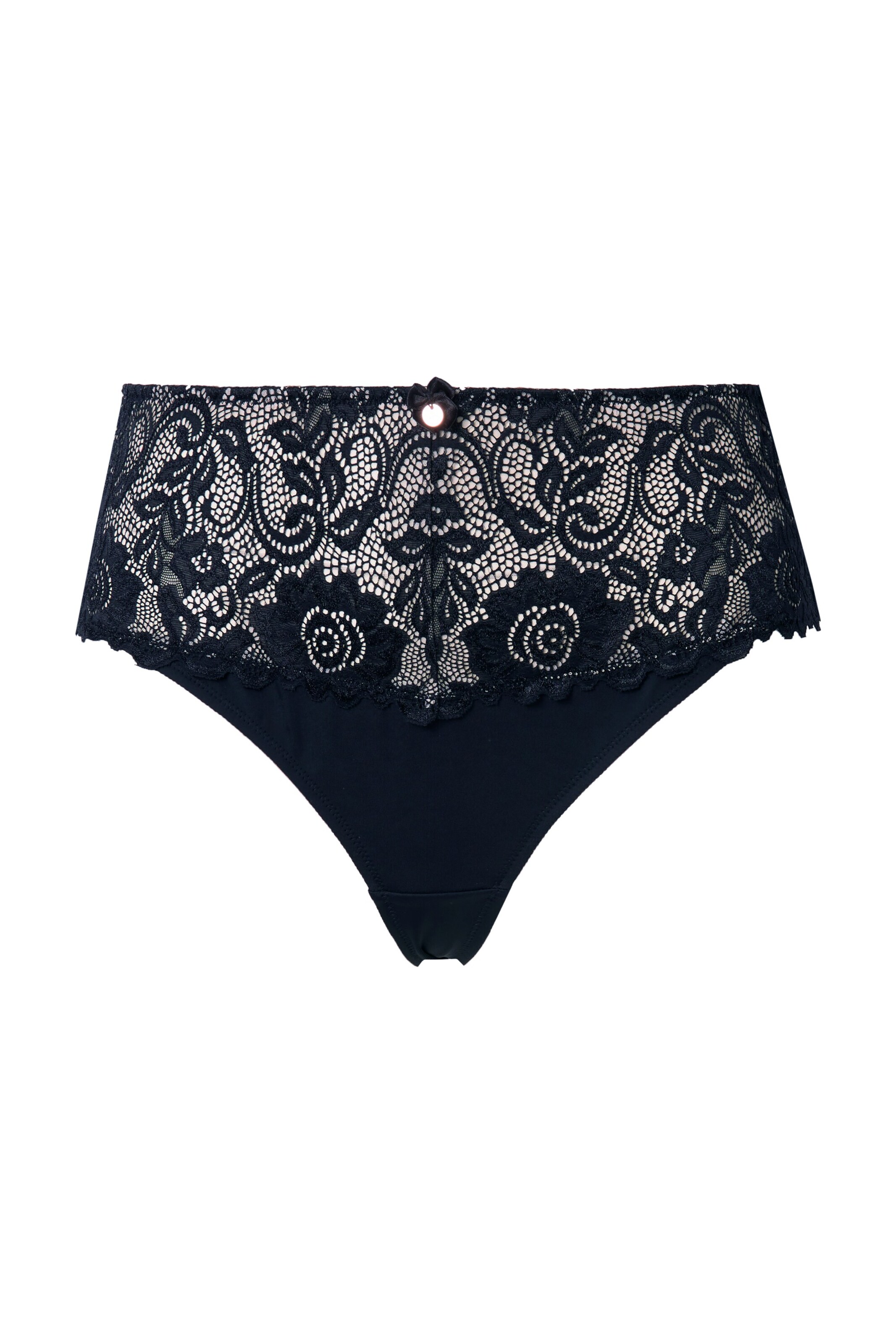 TruYou String in Schwarz: Vorderseite