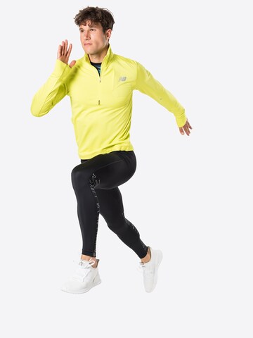 T-Shirt fonctionnel 'Impact Run' new balance en jaune