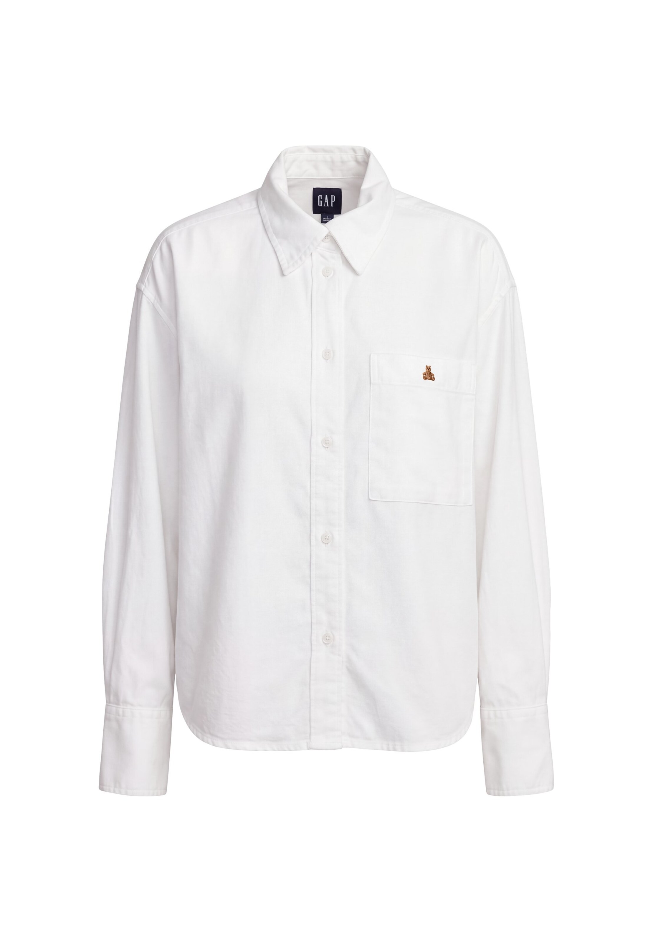 GAP Bluse in Weiß: Vorderseite