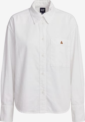 Camicia da donna di GAP in bianco: frontale