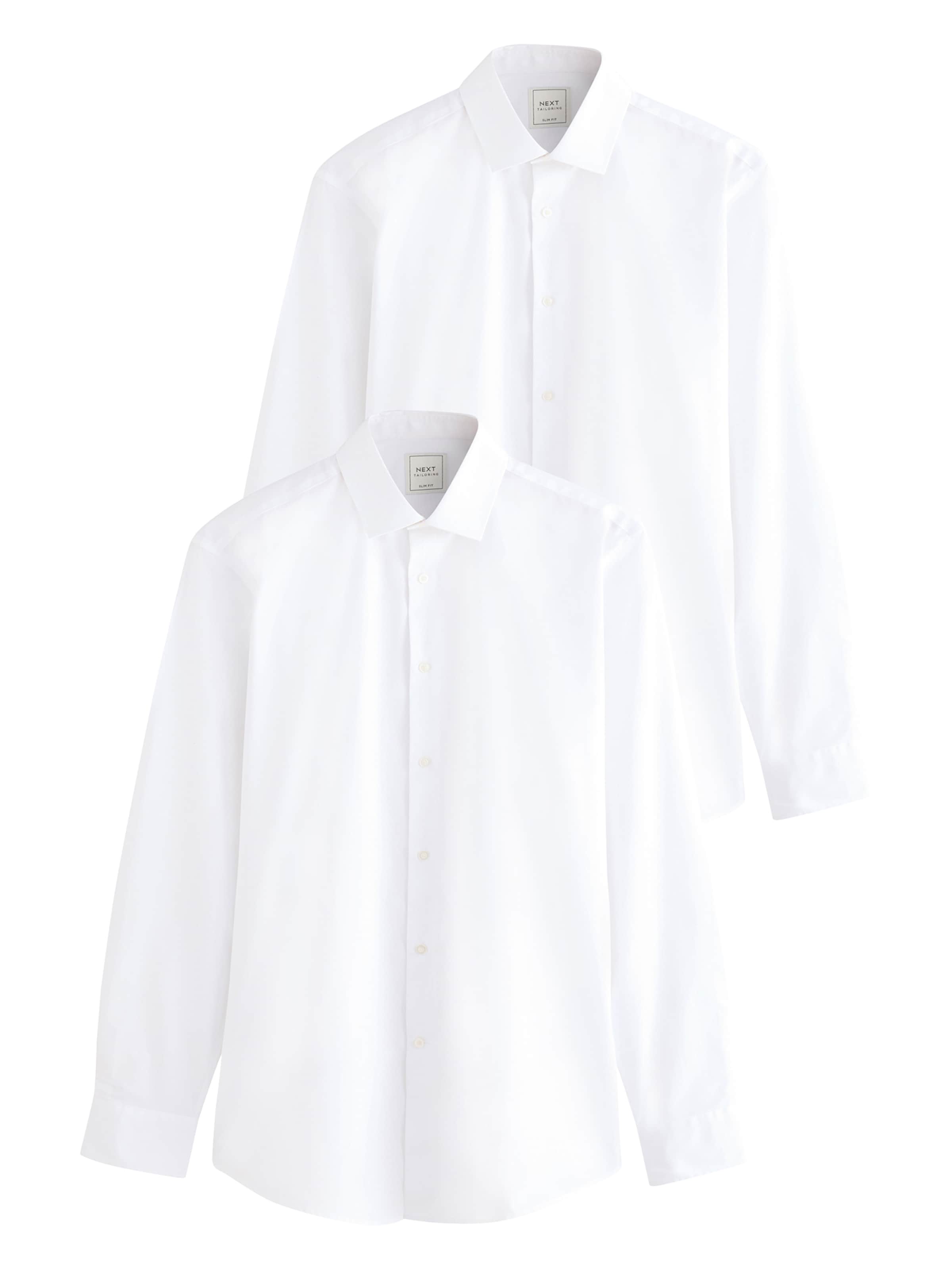 Regular fit Cămașă de la Next pe alb: față