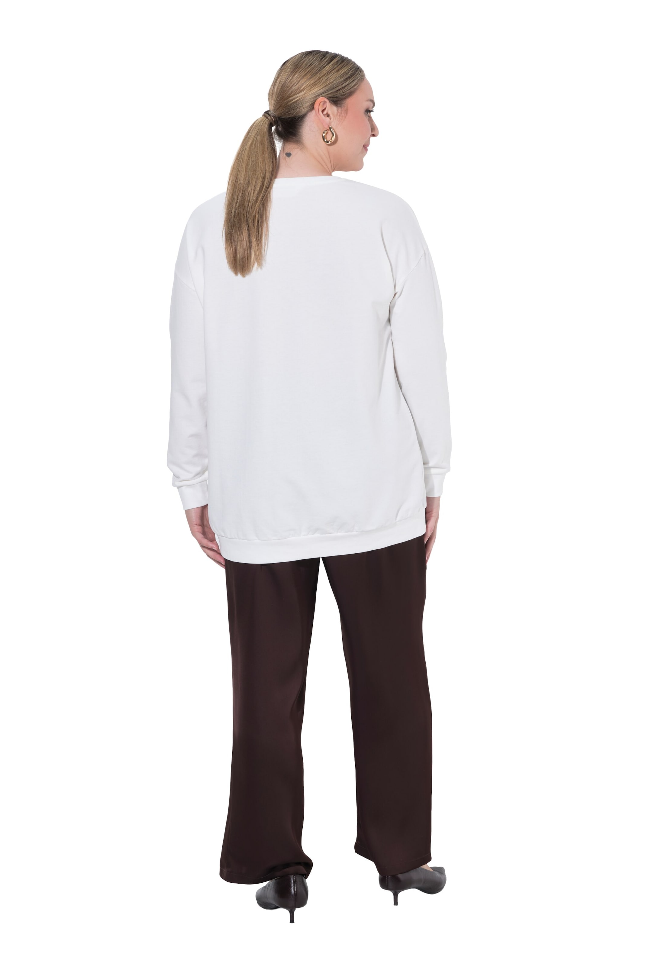 MIAMODA Sweatshirt in Wit