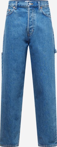 WEEKDAY Loosefit Jeans 'Union Worker' in Blauw: voorkant