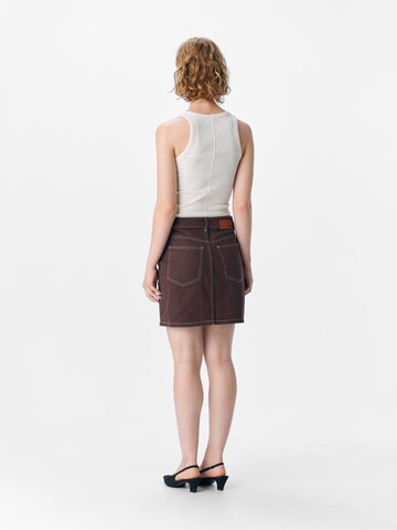 OBJECT Skirt in Brown