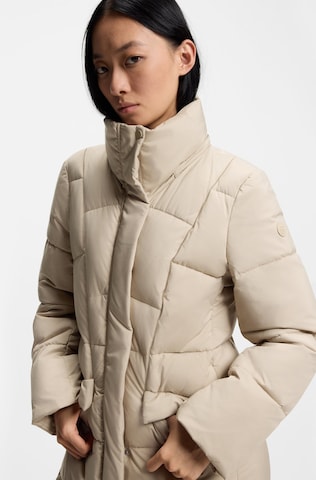 BOSS Winter Coat in Beige