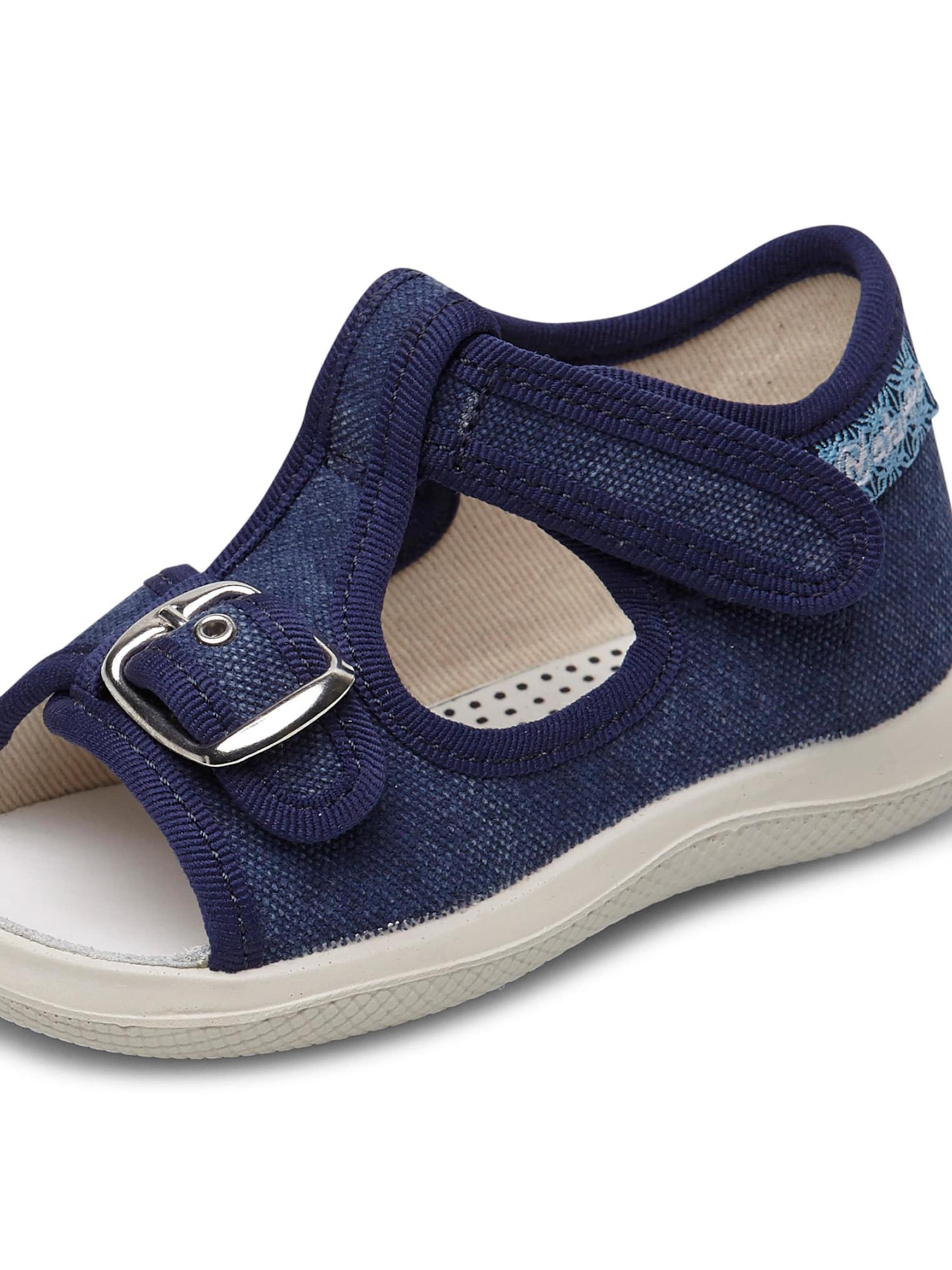 NATURINO Offene Schuhe 'PAROS'‌‌‌‌‌‌‌ in Blau
