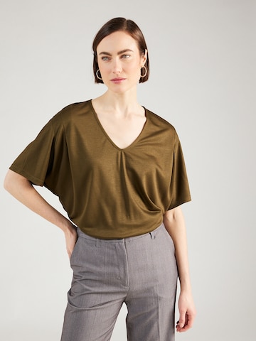 Maison 123 - Camisa 'PAMELA' em verde: frente