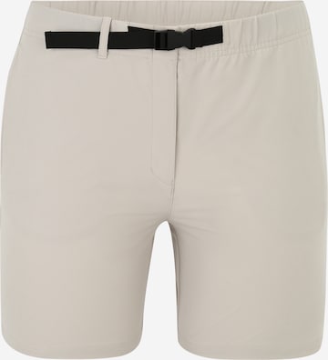 JACK WOLFSKIN - Slimfit Calças de desporto em cinzento: frente