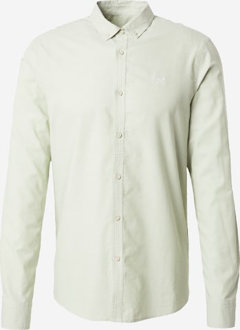 Iriedaily Regular fit Button Up Shirt 'Samuel' in Green: front