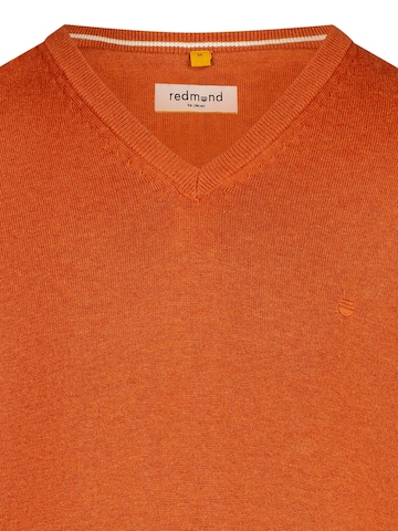 redmond Sweater 'Basic' in Orange