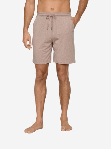 JOOP! Regular Broek ' Loungewear ' in Beige: voorkant