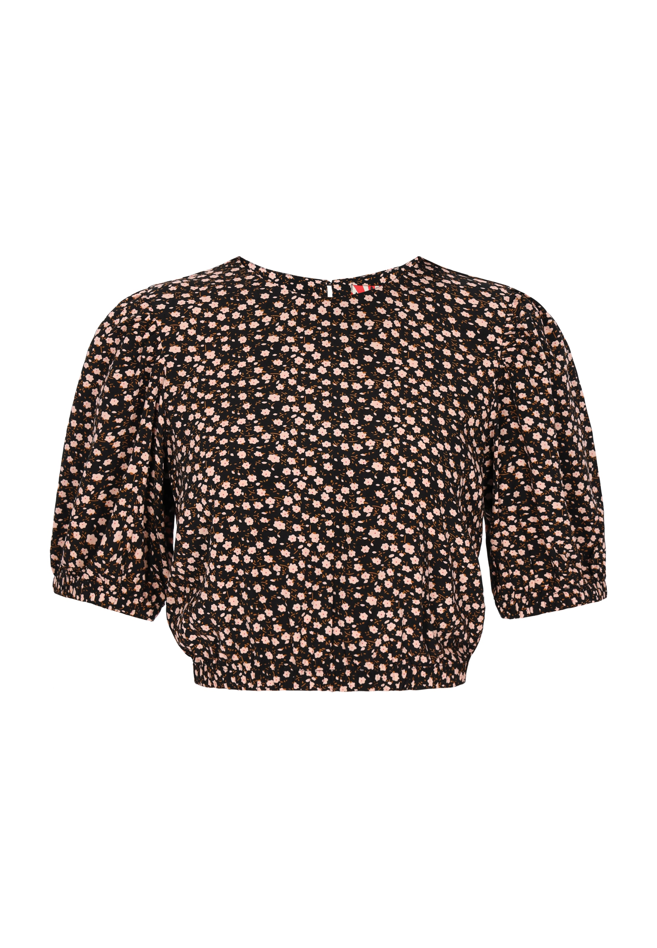 myMo ROCKS Μπλούζα 'Fashion Look' σε μαύρο: μπροστά