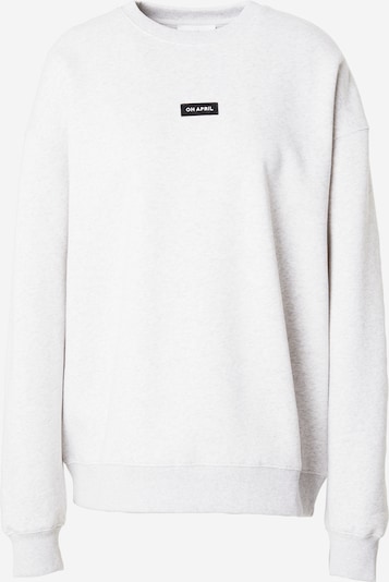 Megztinis be užsegimo iš OH APRIL, spalva – pilka / juoda / balta, Prekių apžvalga