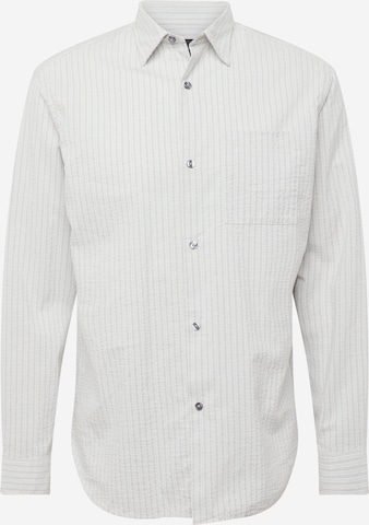 Chemise 'PHOENIX' JACK & JONES en gris : devant