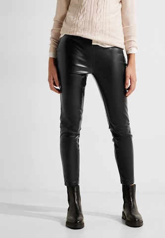 CECIL Skinny Leggings in Black: front