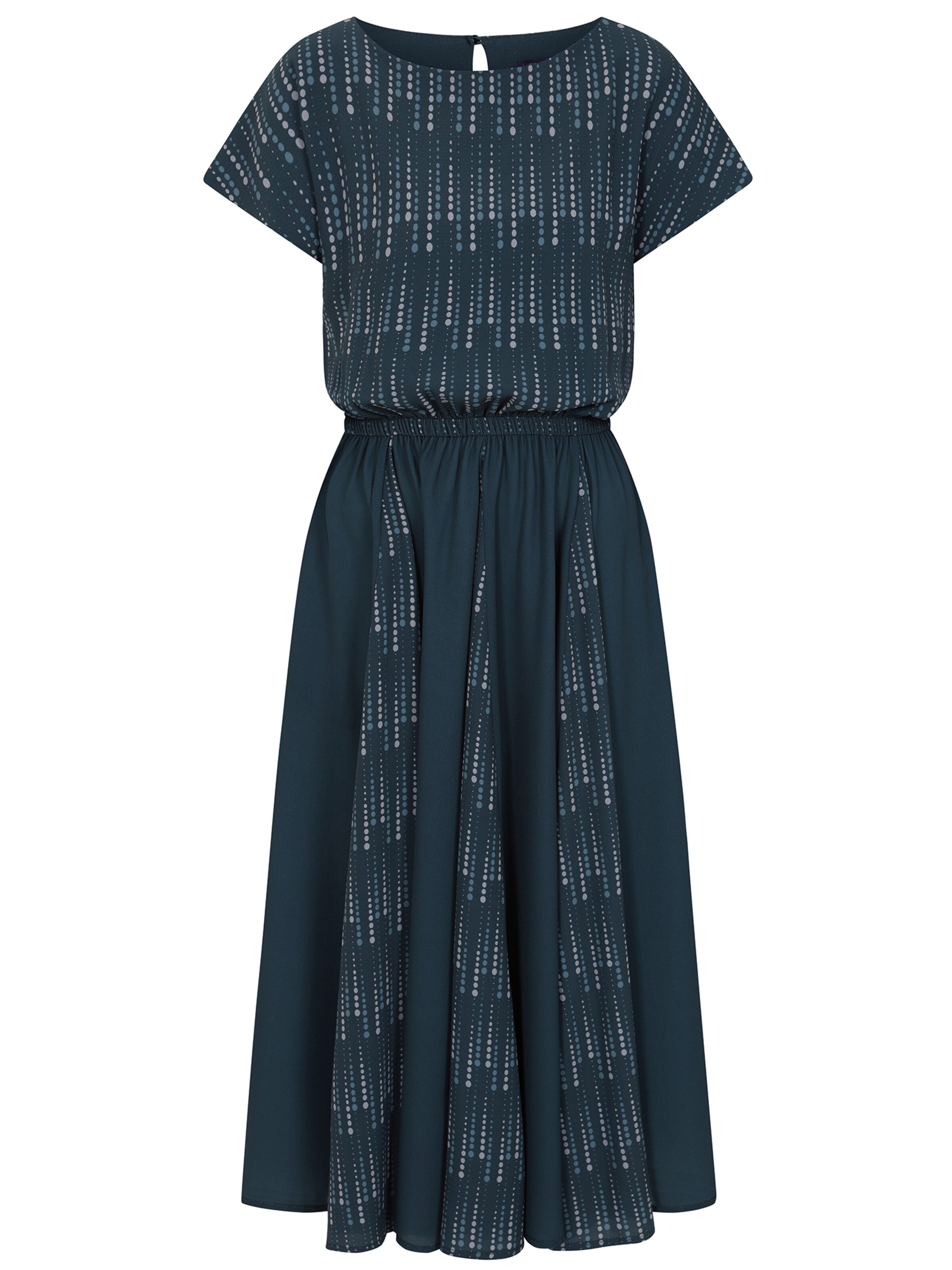 HotSquash - Vestido em azul: frente