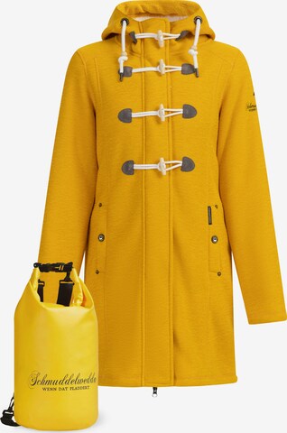 Schmuddelwedda Fleece Jacket in Yellow: front