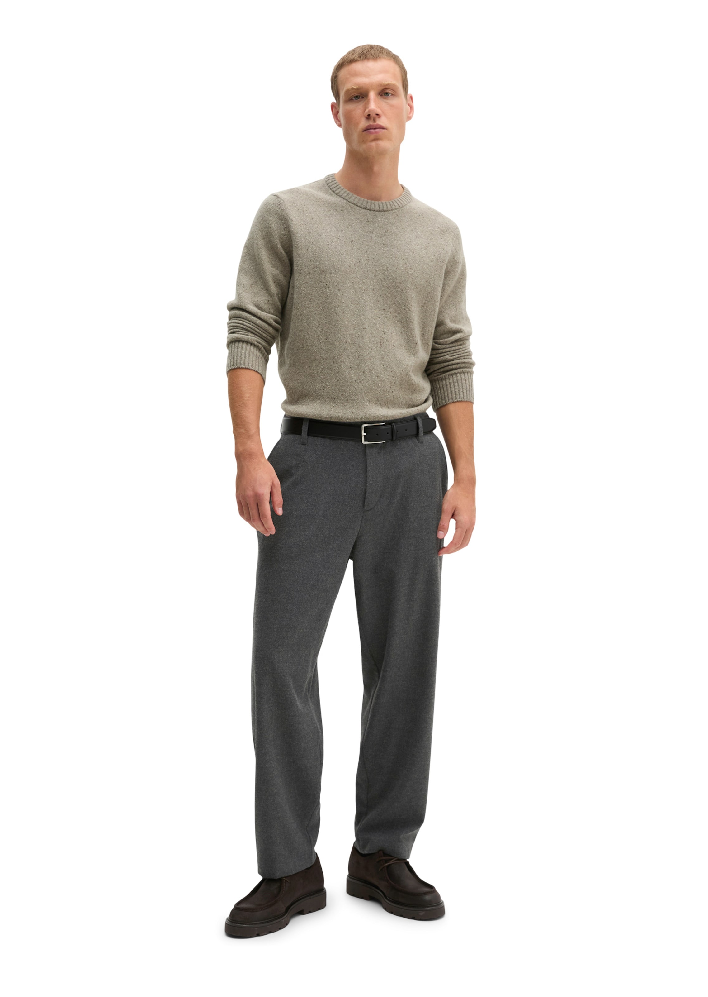 Marc O'Polo Pullover in Braun: Vorderseite