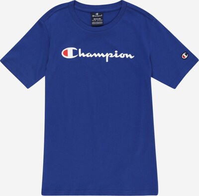 Champion Authentic Athletic Apparel Shirt in de kleur Ultramarine blauw / Rood / Wit, Productweergave