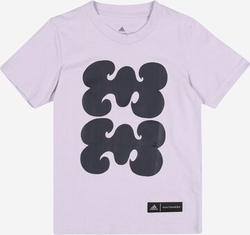 ADIDAS SPORTSWEAR Performance shirt 'Marimekko Graphic' in Purple: front