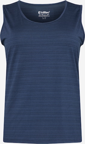 mėlyna G.I.G.A. DX by killtec Sportiniai marškinėliai be rankovių: priekis