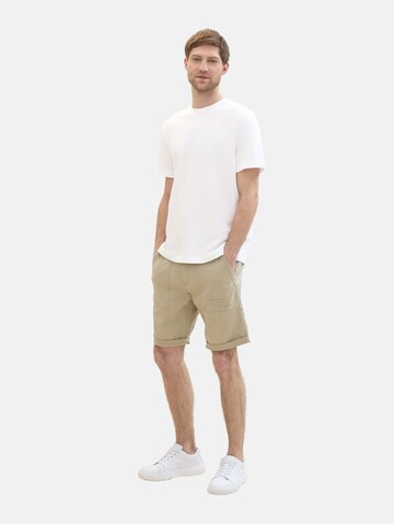 TOM TAILOR Regular Broek in Bruin