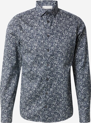 Coupe regular Chemise 'Anton' Casual Friday en bleu : devant