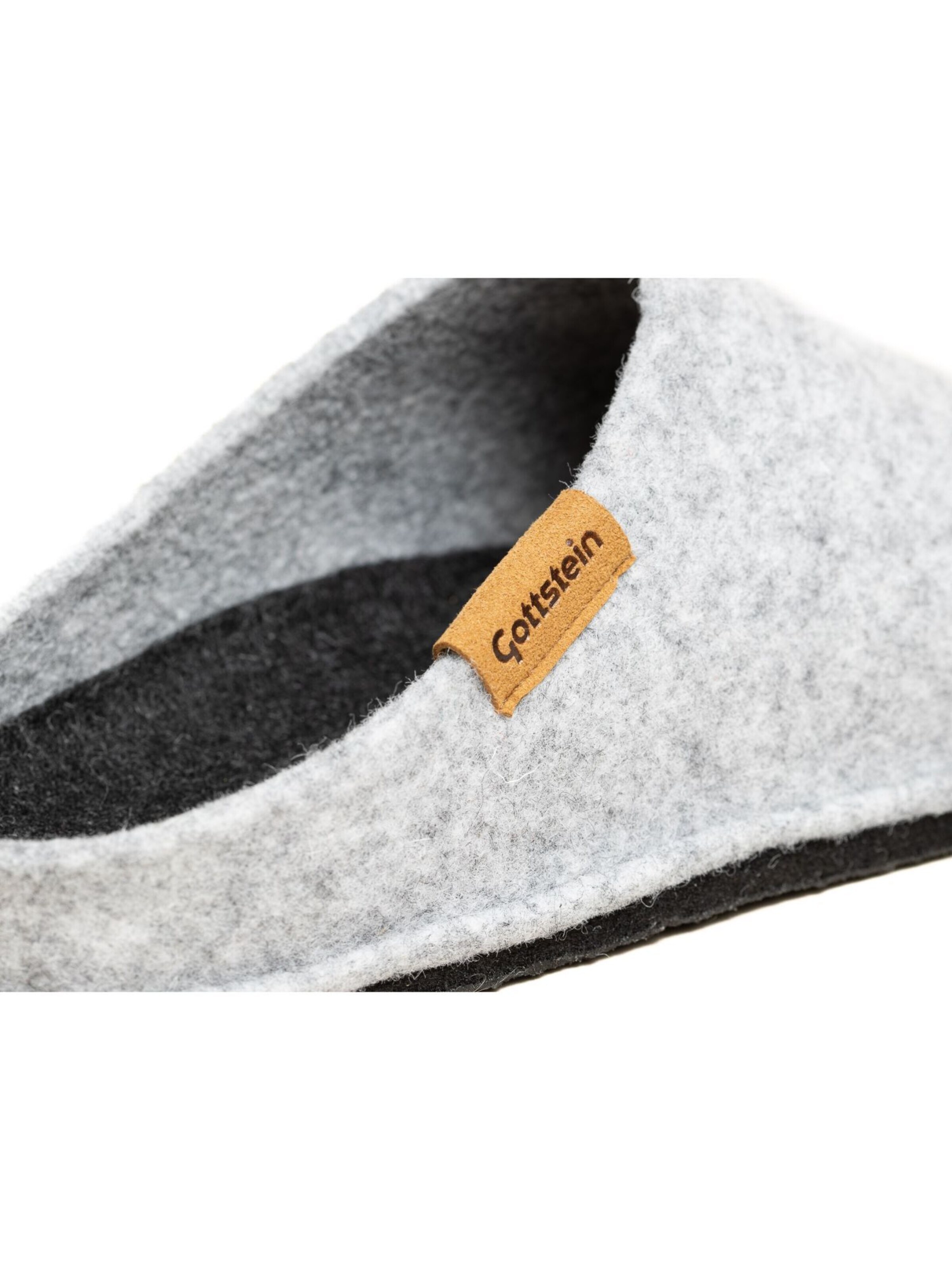 Gottstein Hausschuh 'Classic-Co' in Grau