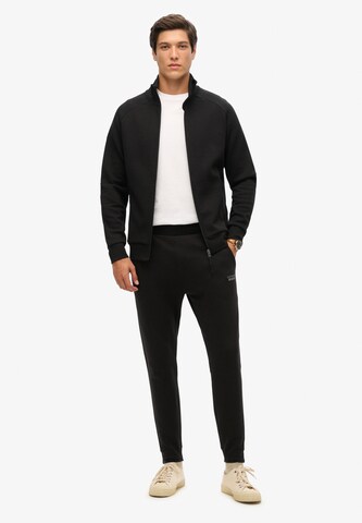 Superdry Sweatvest in Zwart