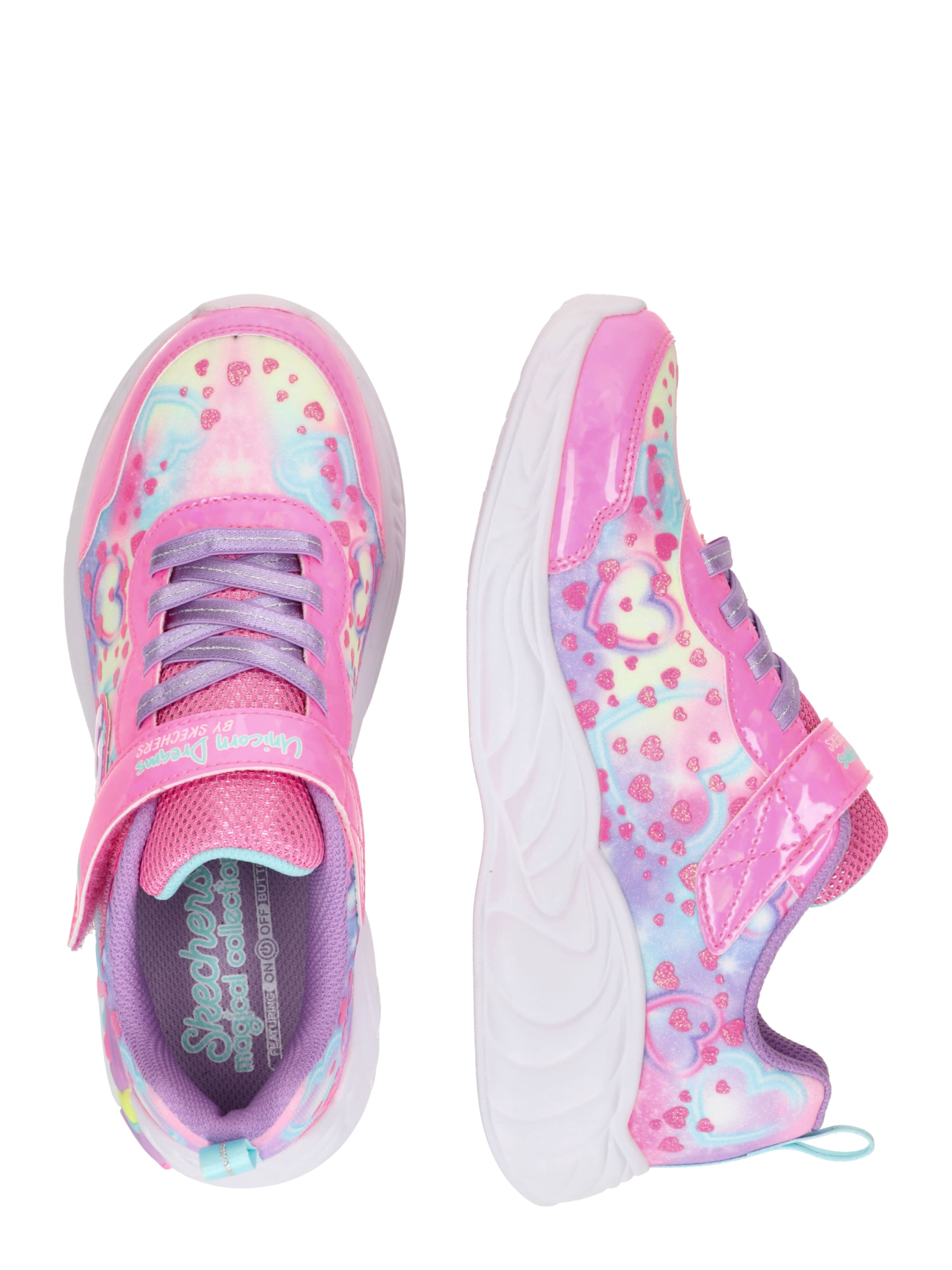 Baskets 'UNICORN DREAMS' SKECHERS en rose