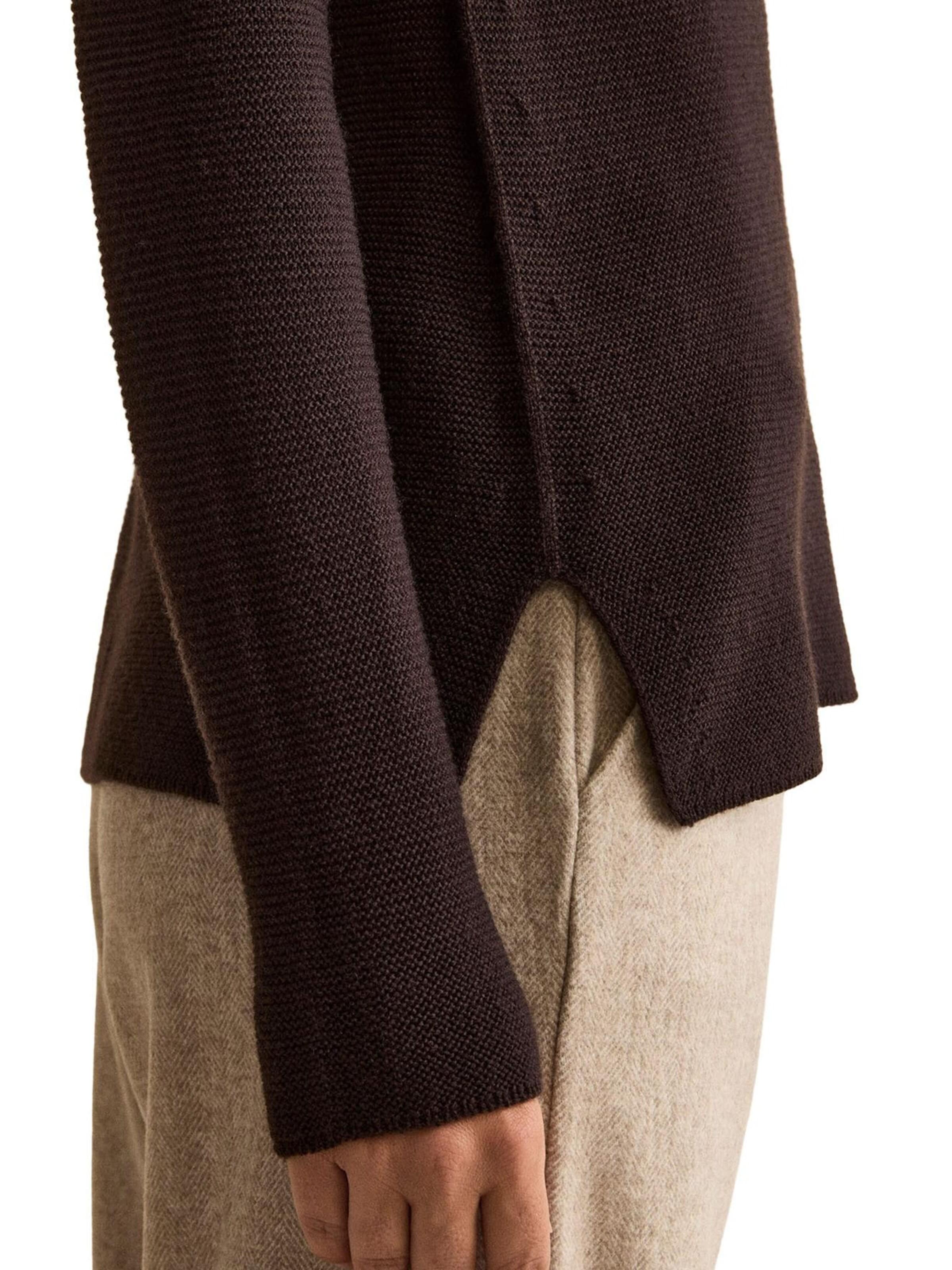 Pull-over Il Lanificio en marron