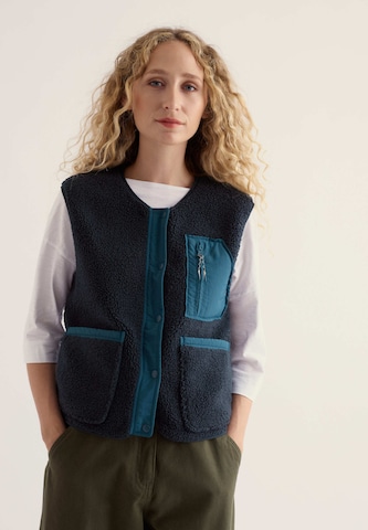 Gilet 'Penpol' Seasalt Cornwall en bleu : devant