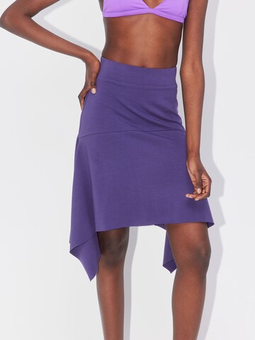 ABOUT YOU REBIRTH STUDIOS Skirt 'Atta' in Purple: front