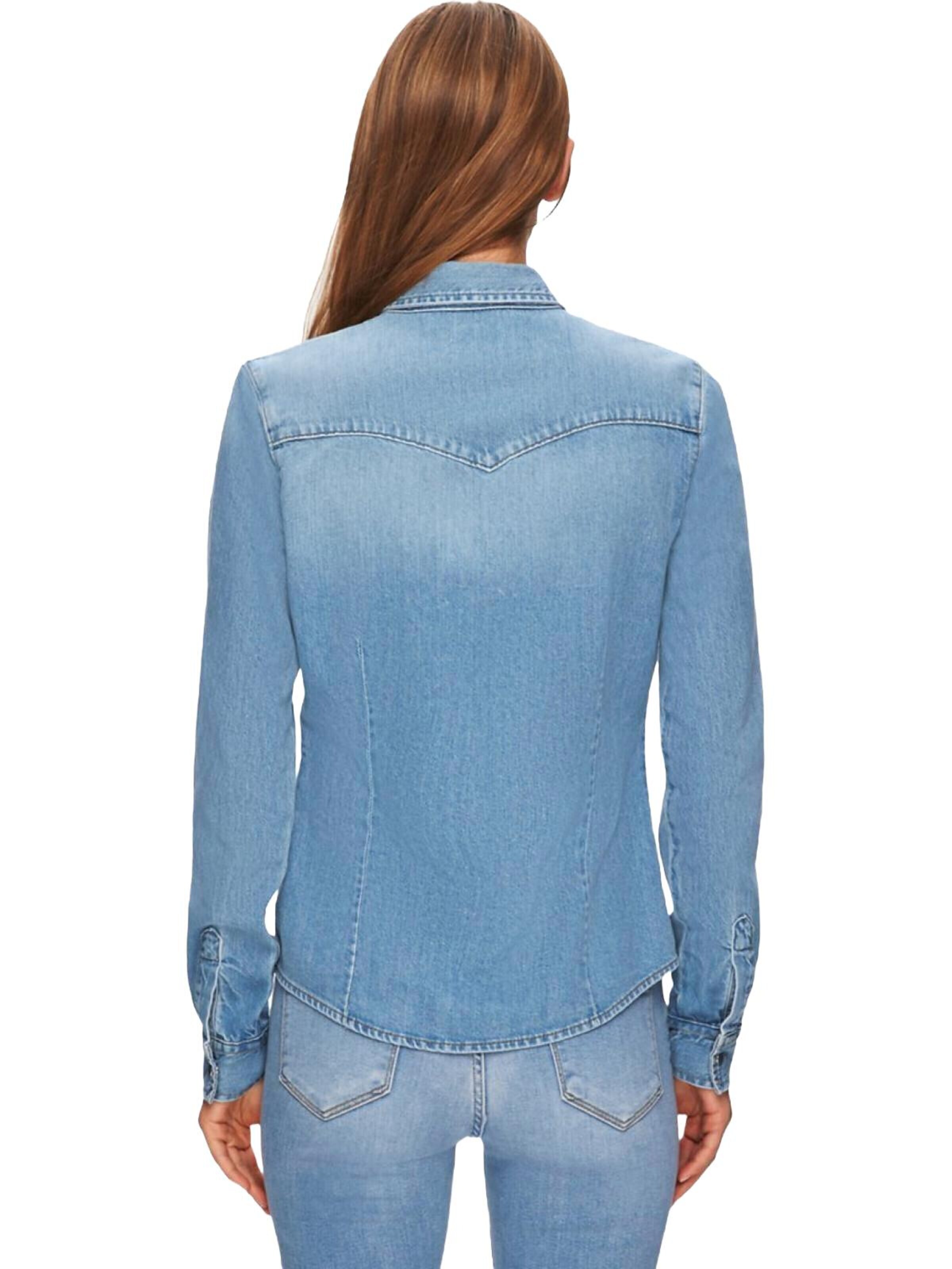 LTB Jeans Shirt 'Lucinda' in Blauw