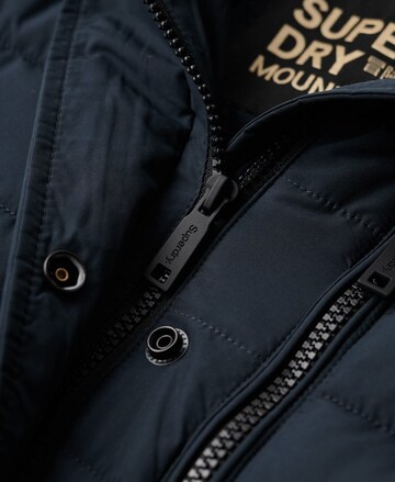 Superdry Winter Coat 'Fuji' in Blue