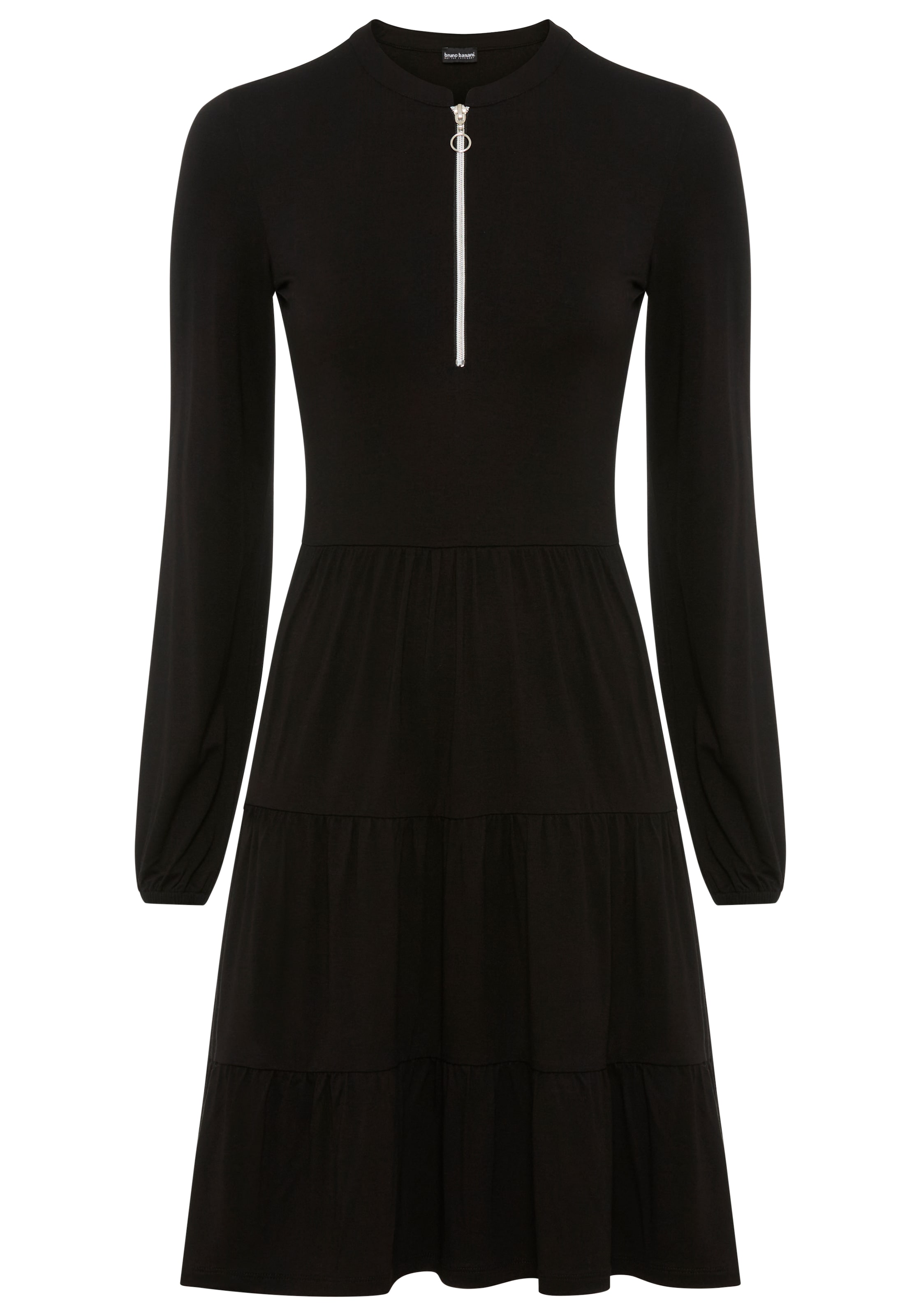 Bruno Banani LM Kleid in Schwarz: Vorderseite