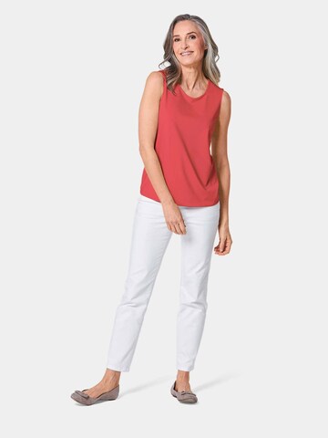 Haut Goldner en rouge