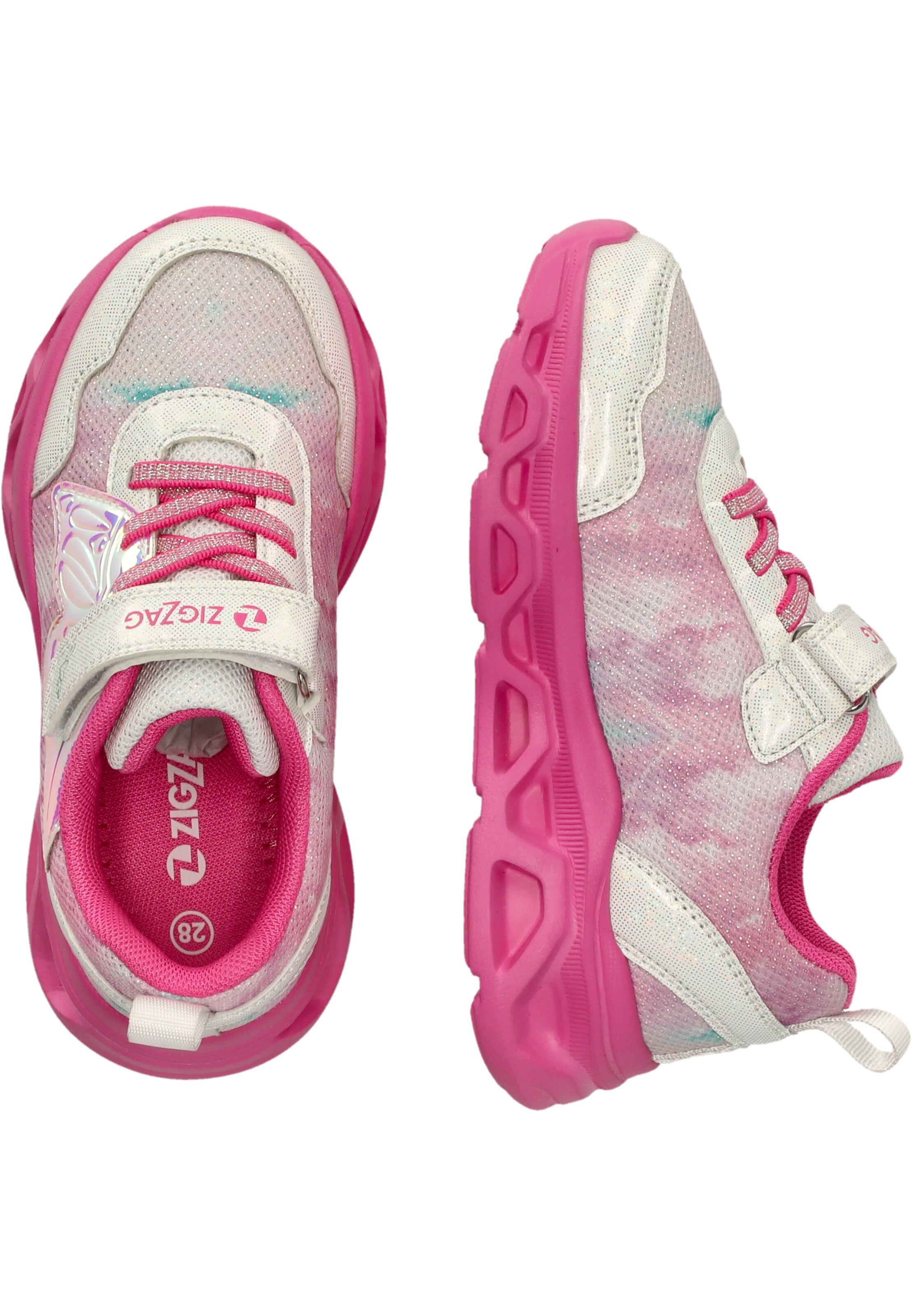 ZigZag Sneakers 'Tiki' in Roze