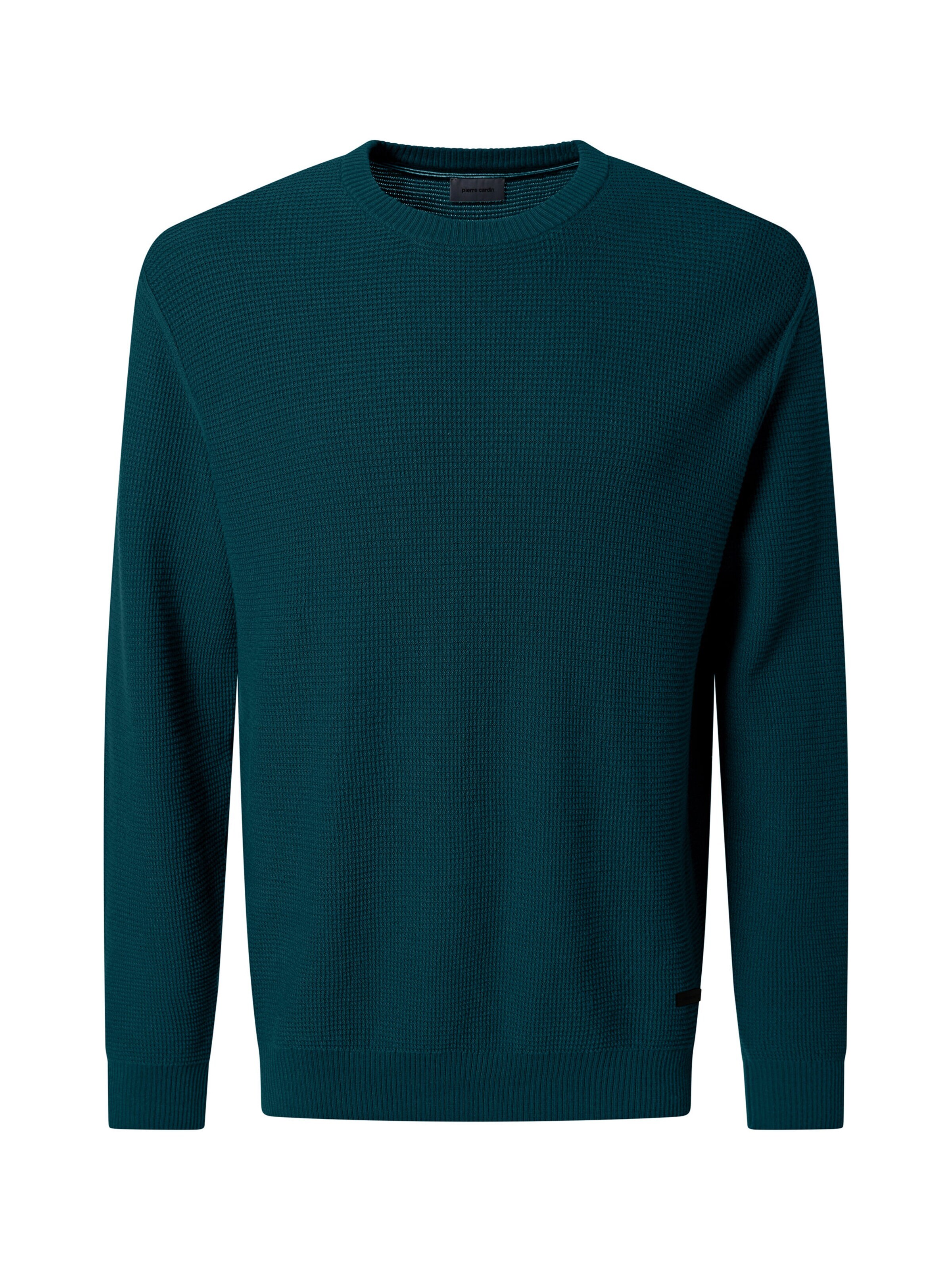 PIERRE CARDIN Trui in Groen: voorkant