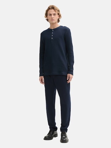 TOM TAILOR DENIM Loosefit Broek in Blauw