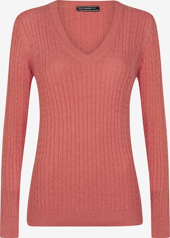 Pullover di Felix Hardy in rosa: frontale