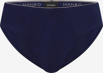 Hanro Slip 'Cotton Superior' in Blau: Vorderseite
