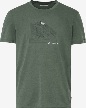 VAUDE T-Shirt 'Tekoa' in Grün: Vorderseite