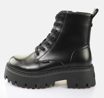 BUFFALO Lace-Up Boots in Black: front
