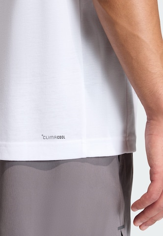 ADIDAS PERFORMANCE Funktionsshirt 'Essentials Feelready' in Weiß