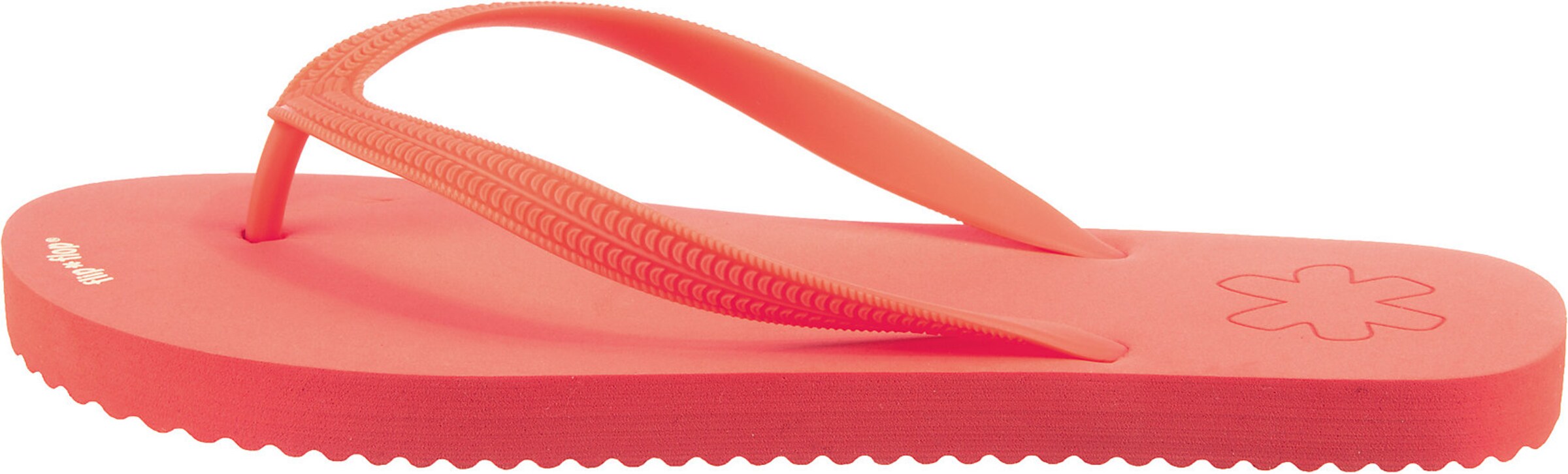 Flip-flops de la FLIP*FLOP pe portocaliu: față