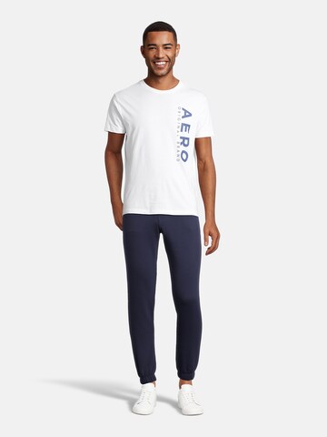 AÉROPOSTALE Tapered Byxa i blå