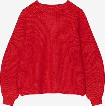 Pull&Bear Trui in Rood: voorkant