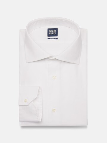 Boggi Milano Regularny krój Koszula w kolorze biały